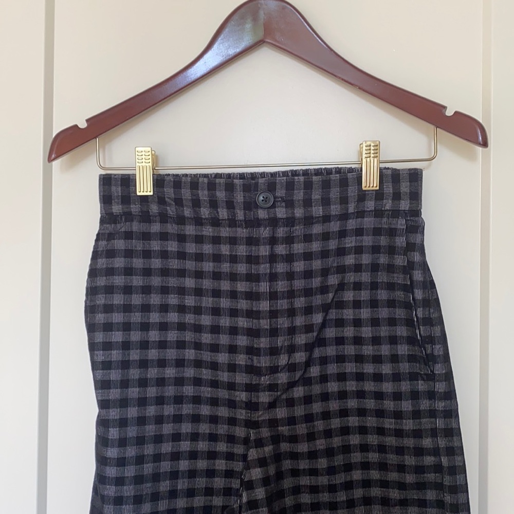 Madewell xxs checkered pants